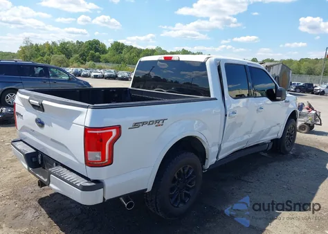 2016 Ford F-150 Xlt z USA, uszkodzony, nr VIN 1FTEW1EP1GKD61347